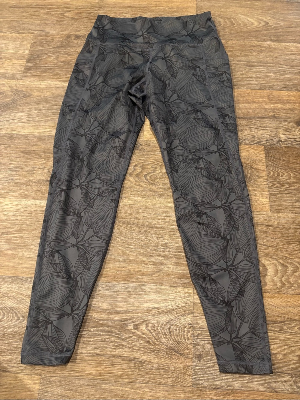 Buffbunny Limitless Leggings Black Tropical Floral High Rise Womens Large